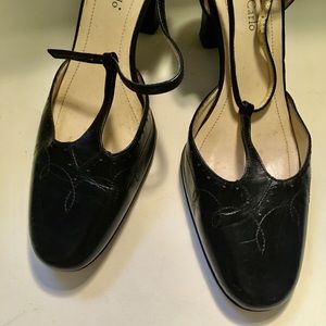 Vintage circa 20s 40s Mary Jane Pin up pumps 6.5